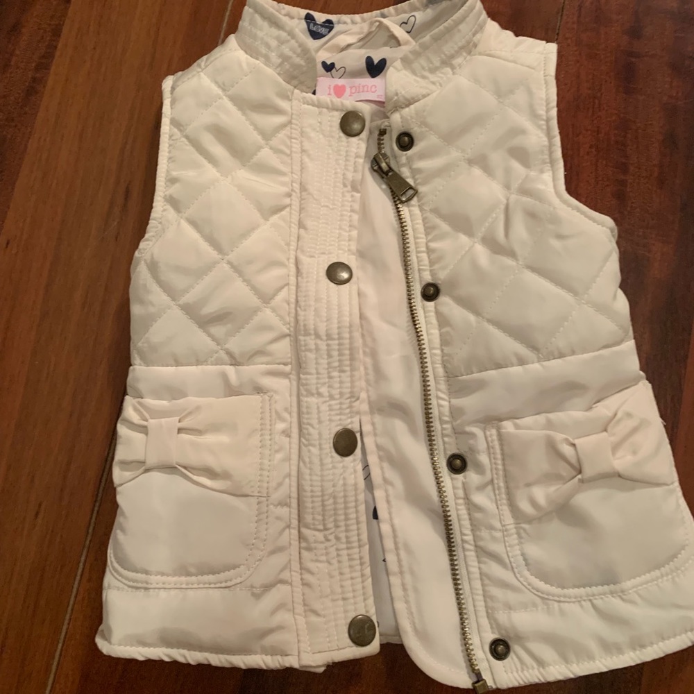 Beige Toddler Vest